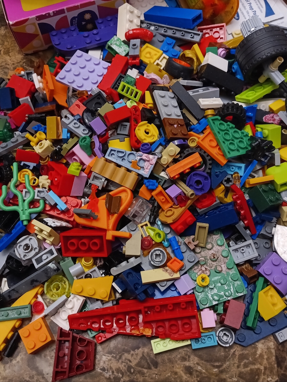 Big Bag Of LEGO Different Sets Mixed Lit Batman Harry Potter Ect